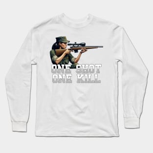 Sniper Girl Long Sleeve T-Shirt